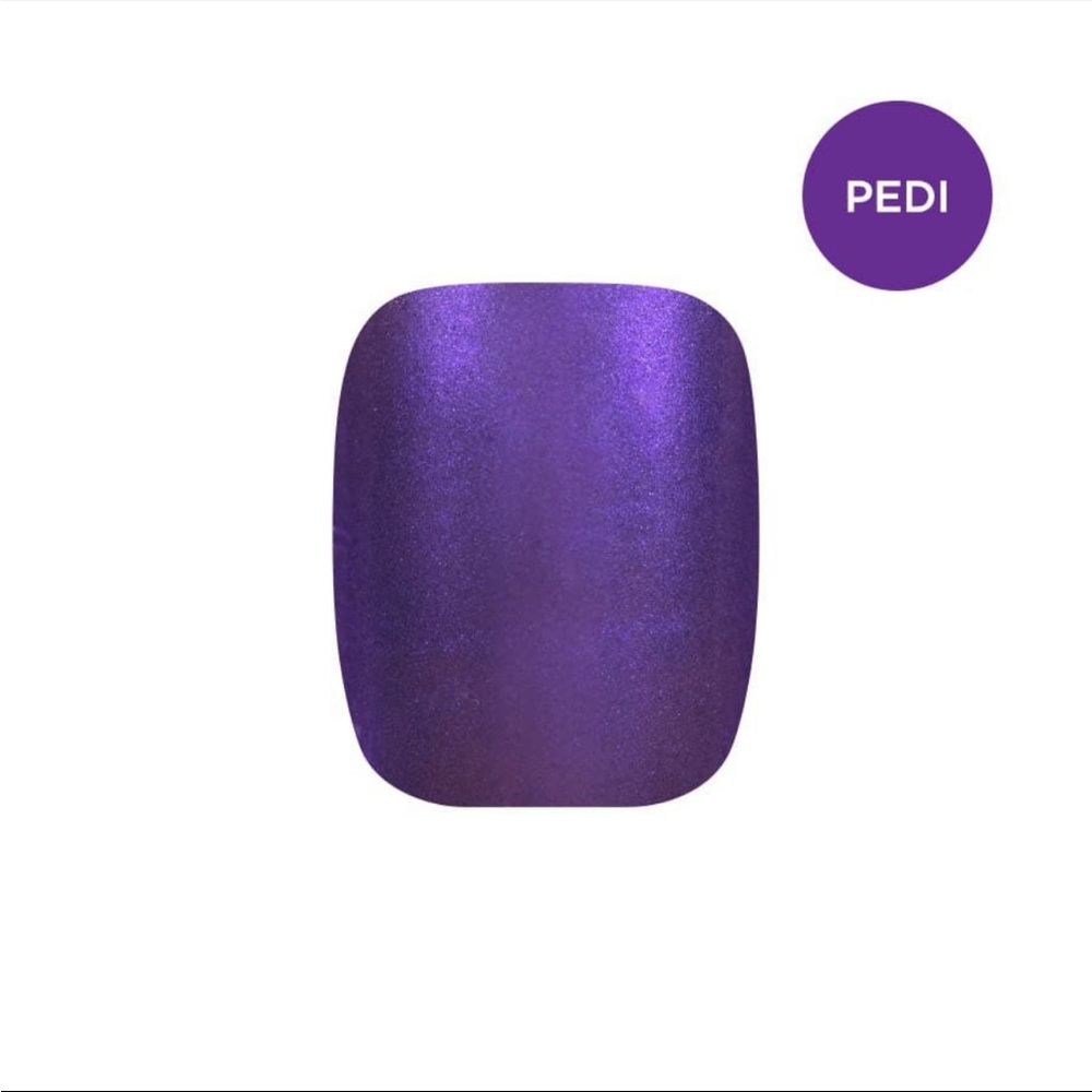 *Retired* Color Street: Evening Sky (Pedicure) | Deep Purple Pearl Shimmer - Picture 13 of 15